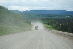 One of the stretches of gravel road we encountered. Fortunately, they have been few and far between.